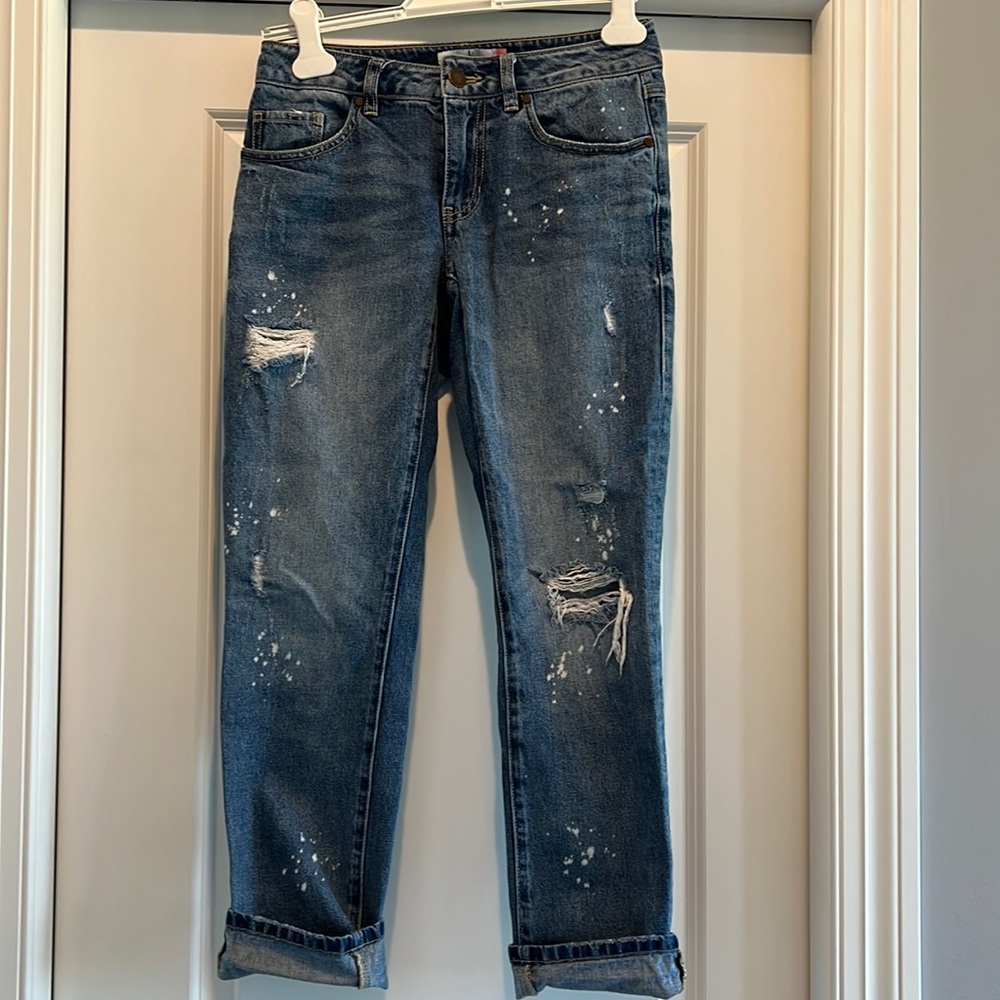 CAbi Boyfriend jean size 0